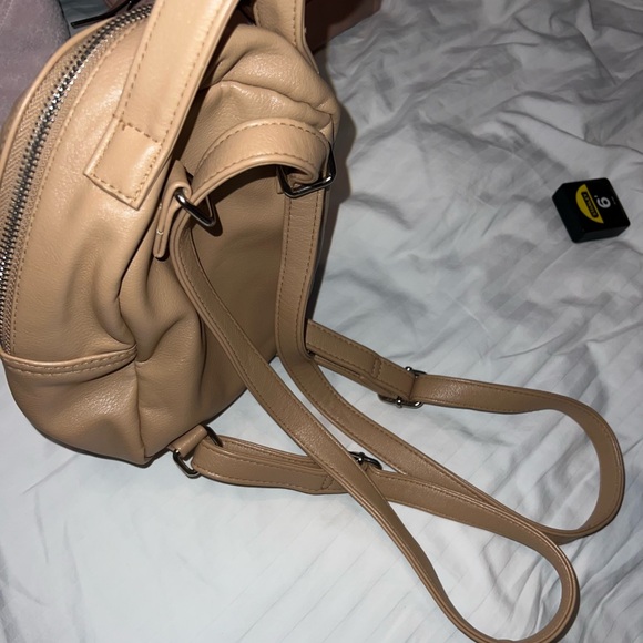 Small Beige mini Backpack! - Picture 3 of 5